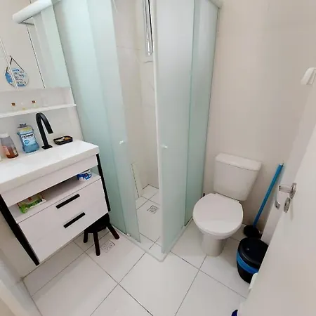 064 Aviacao Beira Vista Mar - 1 Quarto - 15 Metros Da Praia - Wi Fi 300Mbps E Tv Canais A Cabo - Estacionamento Gratuito Praia Grande  Exterior foto