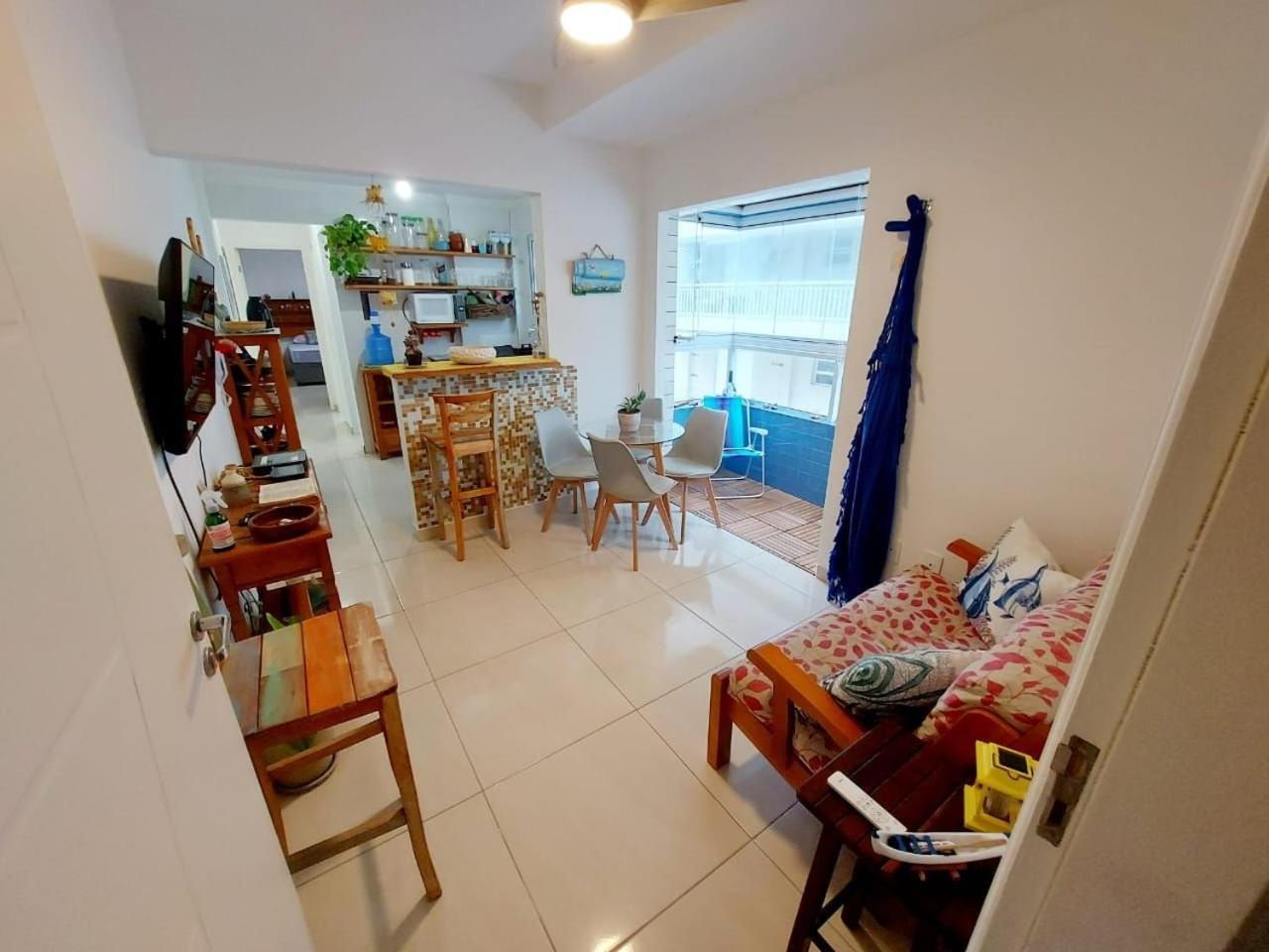 064 Aviacao Beira Vista Mar - 1 - 15 Metros Da - Wi Fi 300mbps E Tv Canais A Cabo - Estacionamento Gratuito Apartment Praia Grande (Santos)